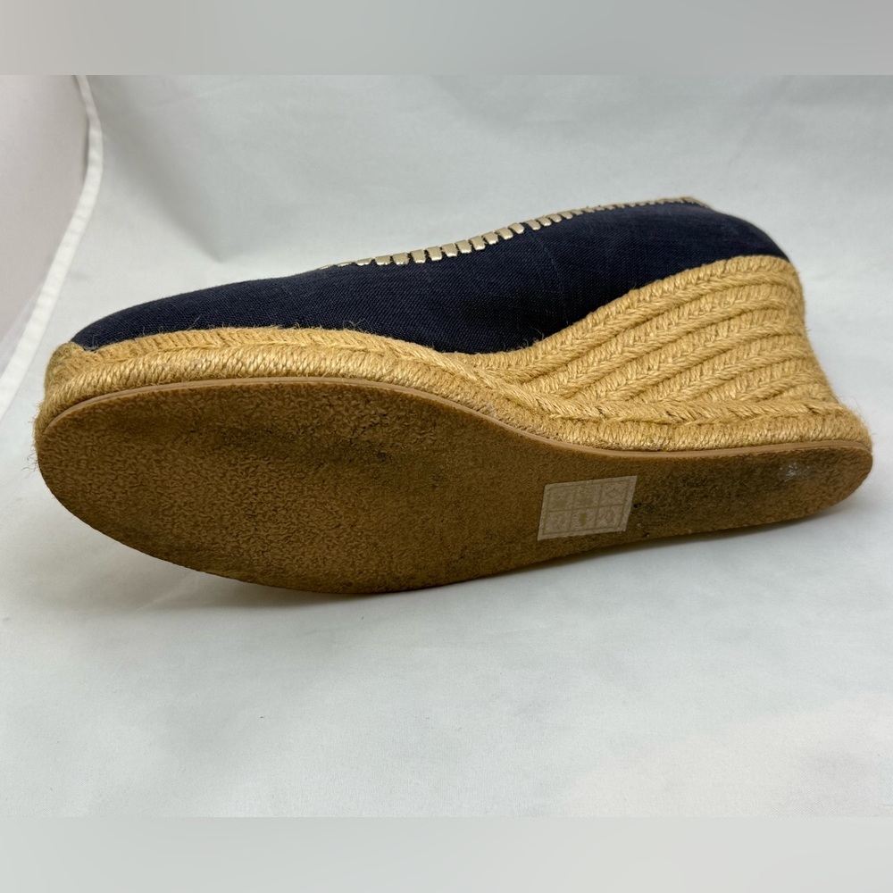 Jack Rogers Navy Espadrille Wedge - Picture 5 of 14